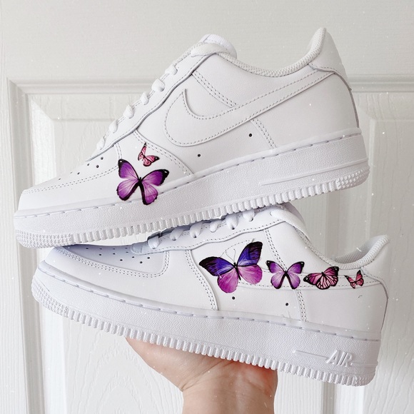 Nike air force 1 low butterfly 🦋 custom - Picture 3 of 8